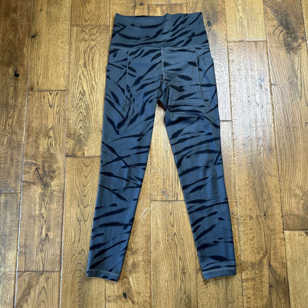 Lot of 3 Athleta Legging Bundle 7/8 Tight Womens Size XXS Burgundy, Orange - Picture 9 of 11